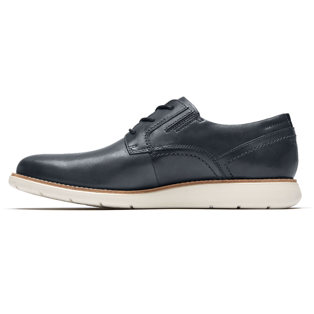 Rockport Pen Sko Herre Blå - Total Motion Sport Plain Toe - USNL94360